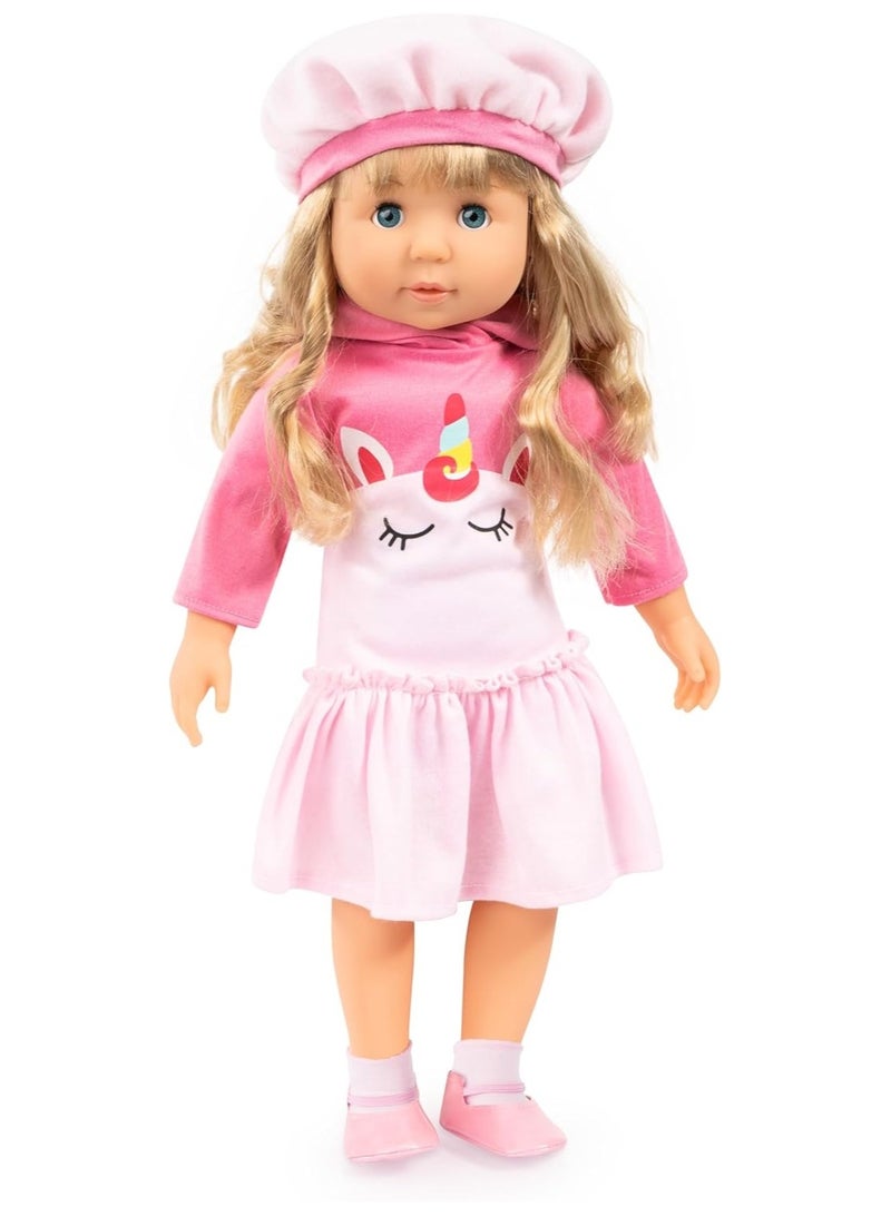 Bayer Charlene Doll Unicrn w/laugh & Kiss Sounds (94635CV) - Image 4