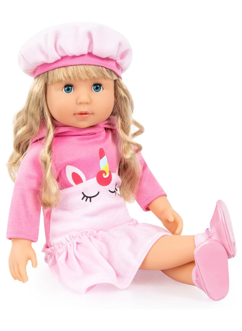 Bayer Charlene Doll Unicrn w/laugh & Kiss Sounds (94635CV) - Image 3