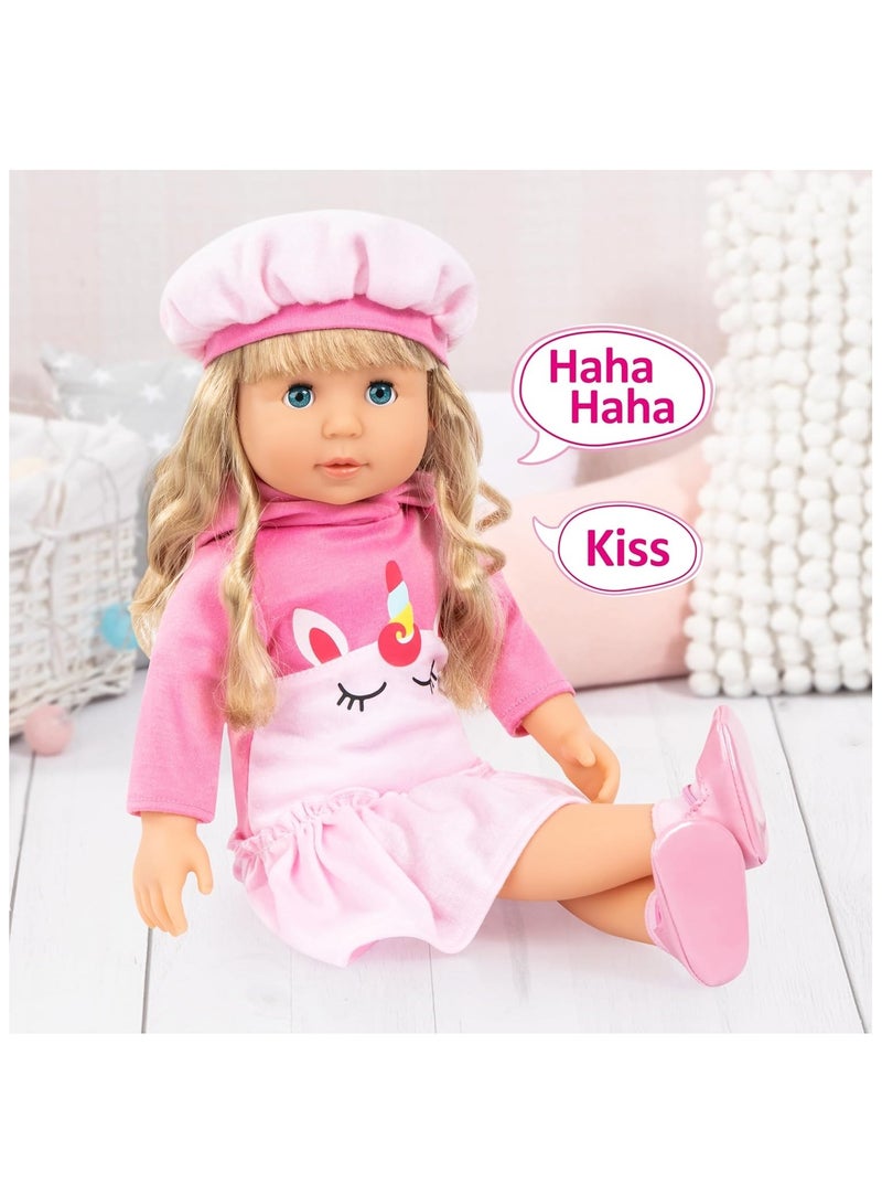 Bayer Charlene Doll Unicrn w/laugh & Kiss Sounds (94635CV) - Image 5