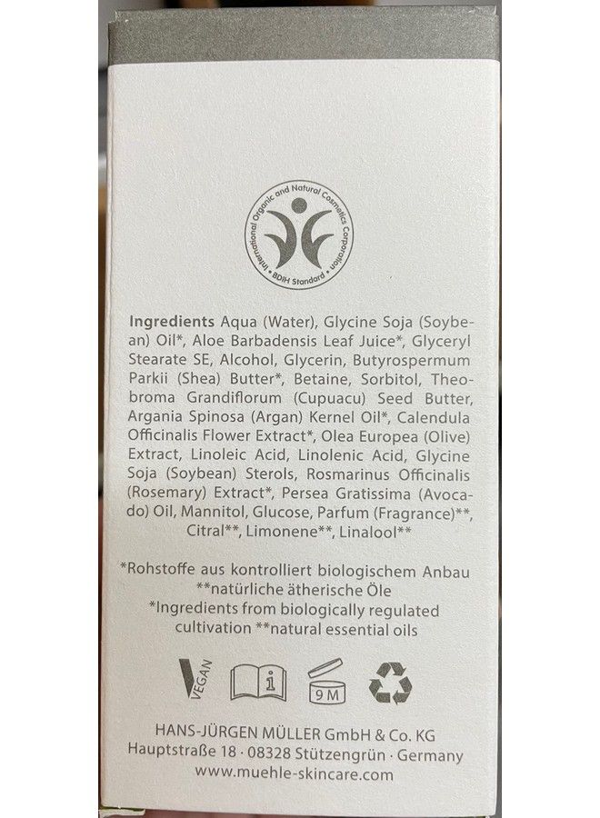 M MÜHLE Muhle Organic Argan Oil Shea Butter Facial Cream 50 Ml - Image 5