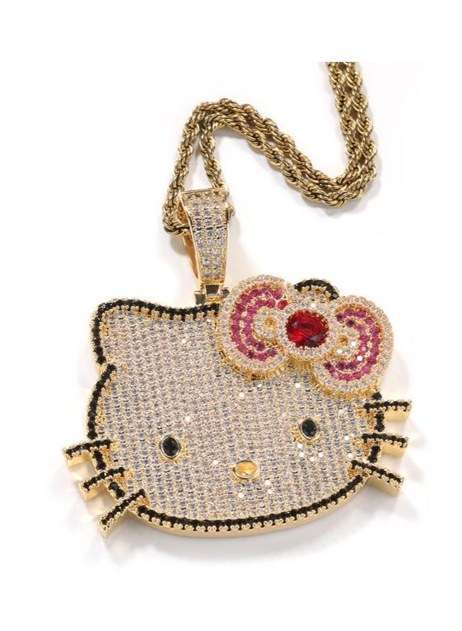 Gem Women's Sweet Pendant Necklace  - Image 1