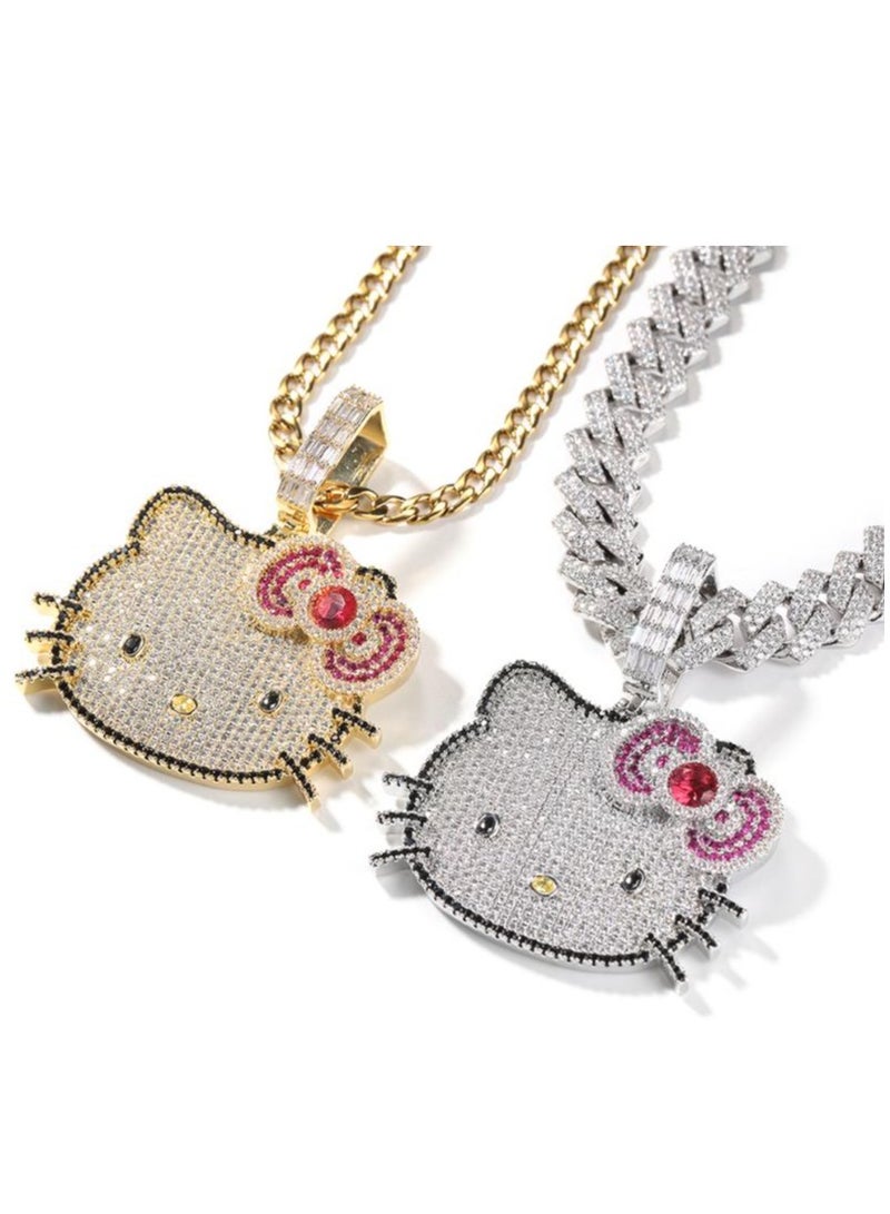 Gem Women's Sweet Pendant Necklace  - Image 2