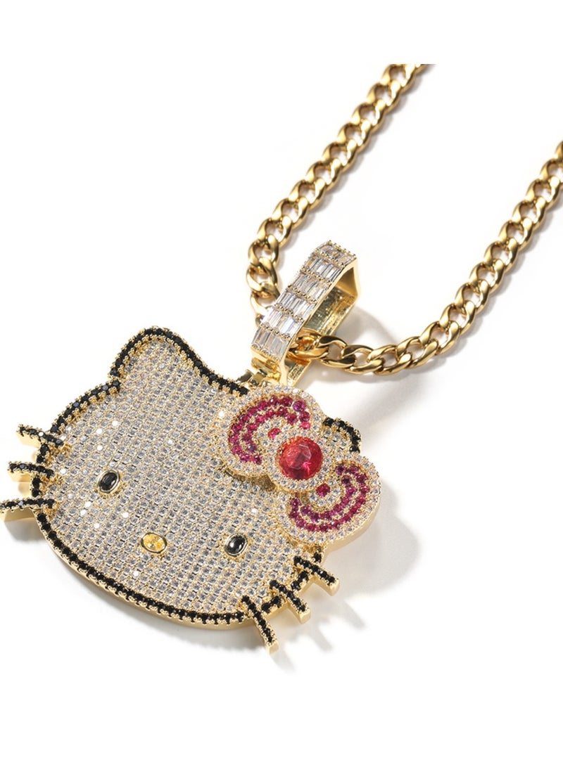 Gem Women's Sweet Pendant Necklace  - Image 4