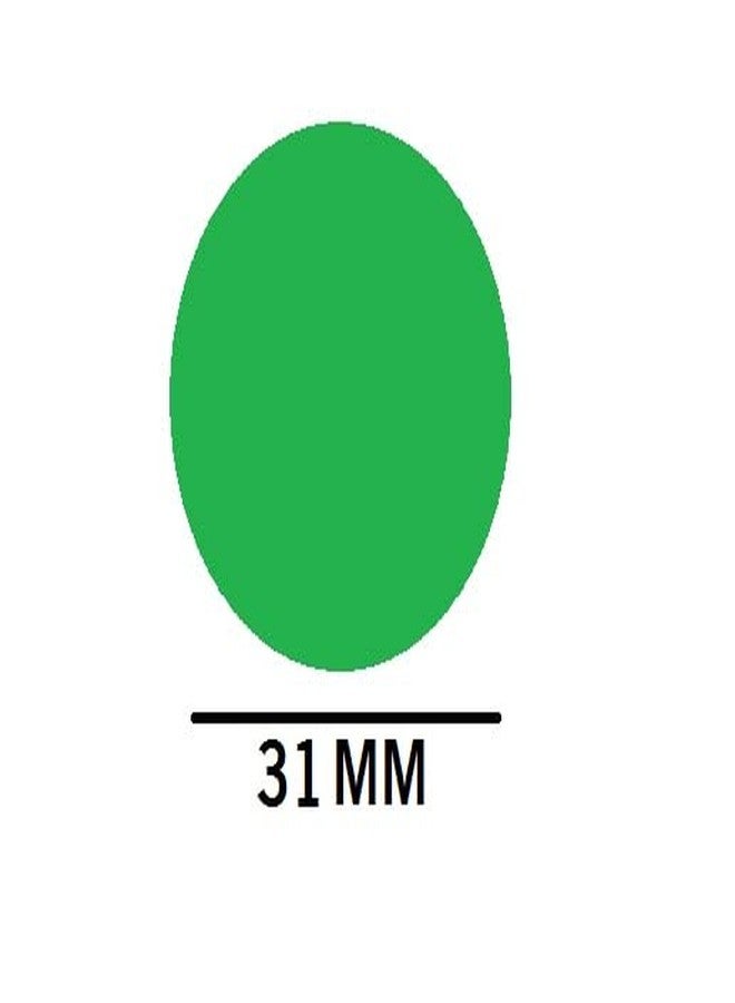 MOREL Green Plastic Round Shape Plain Token DISCTILES Coin, Chips for Shop, Board Games, Stores, Casino, School | 200 Coins, 31MM Token - Image 2