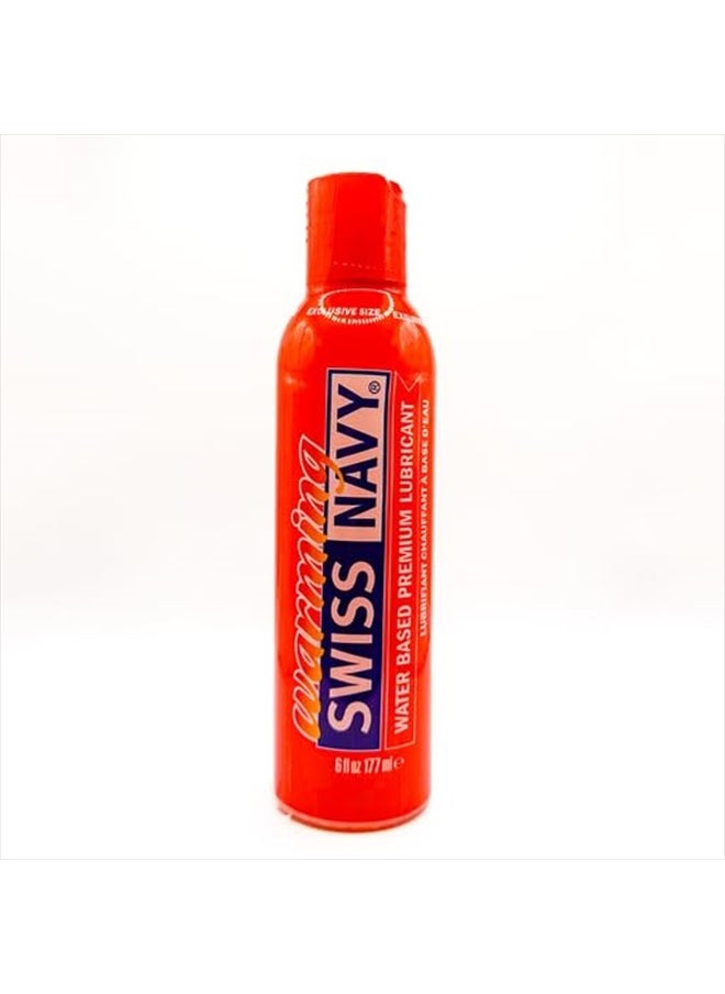 SWISS NAVY - Premium Warming Water-Based Lubricant & Lubricant Gel for Couples, 6oz - Image 1