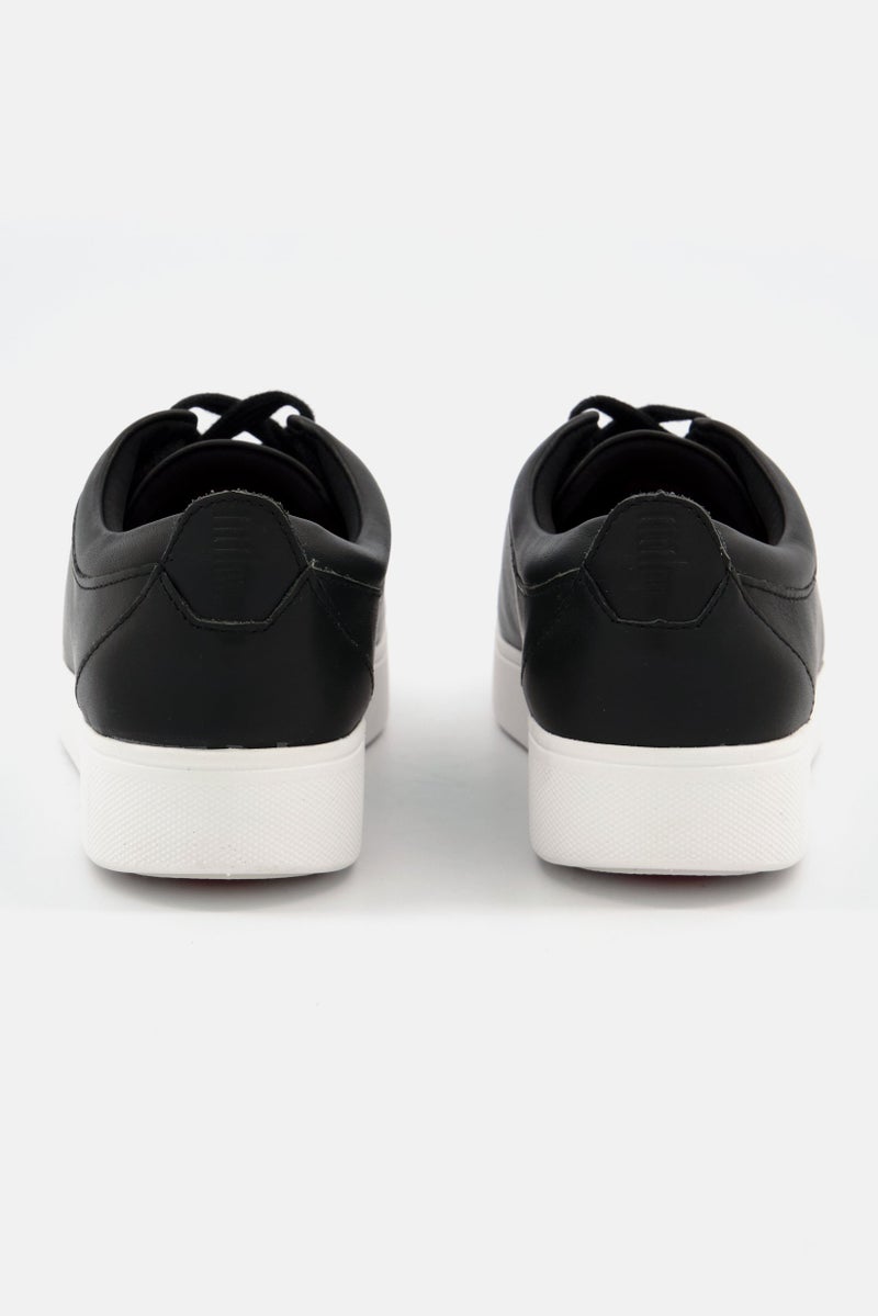 FitFlop Women Rally Lace Up Sneaker Shoes, Black - Image 2