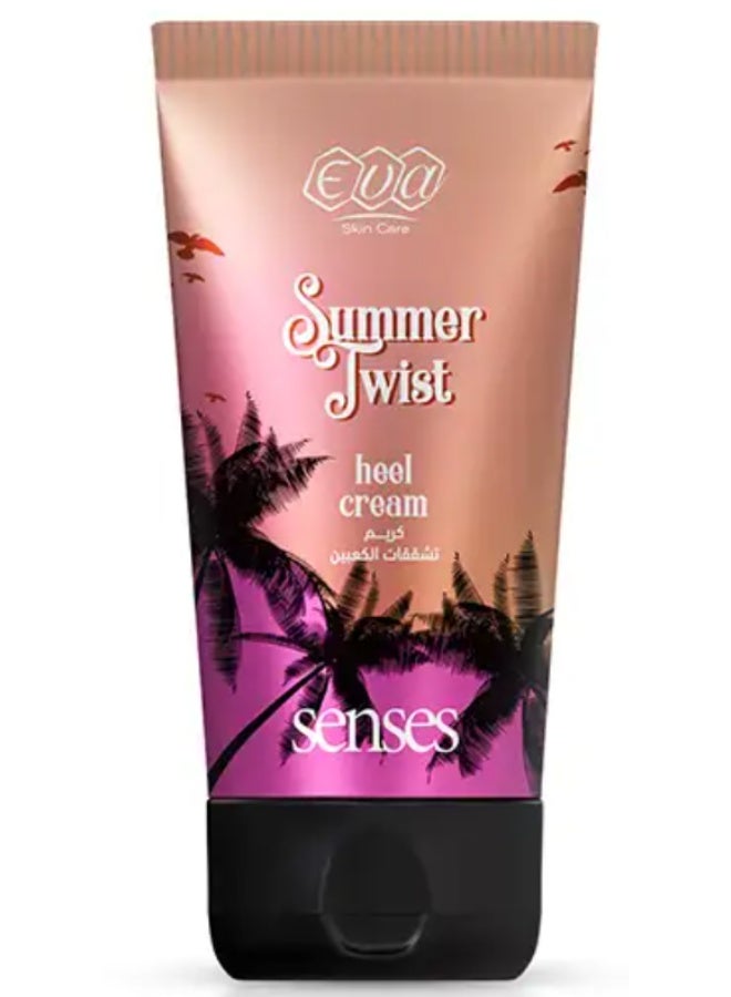 Eva Skin Care Senses Heel Cream Summer Twist (60ml)  - Best for Dry, Cracked Heels