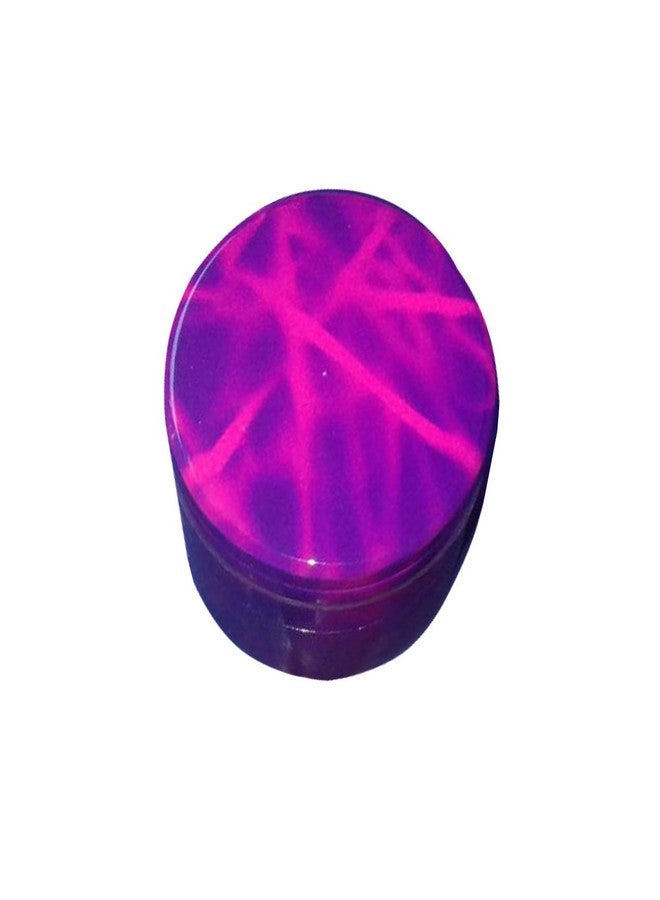 True Handmade Standard Aluminium Herb Grinder(4 Part, 57mm, Pink Tay & Dye Design)