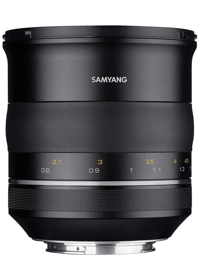 Samyang SYXP85-C XP 85mm f/1.2 High Speed Lens for Canon EF with Built-in AE Chip, Black - Image 2