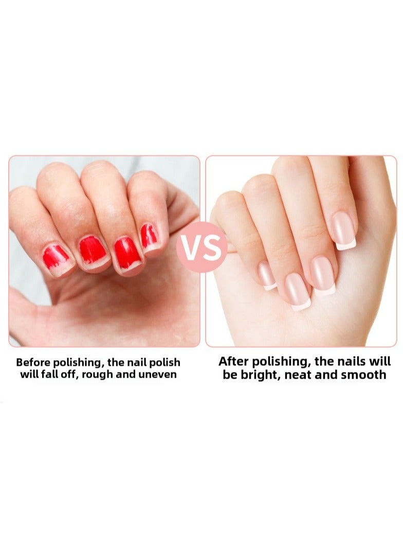 جلوسكي الكهربائية مانيكير مجموعة الأظافر حفرة ملف طاحونة كيت التغذية إزالة كالوس الأظافر العازلة ملمع الأظافر فن كيت التغذية للأظافر للمنزل صالون أبيض - Image 3