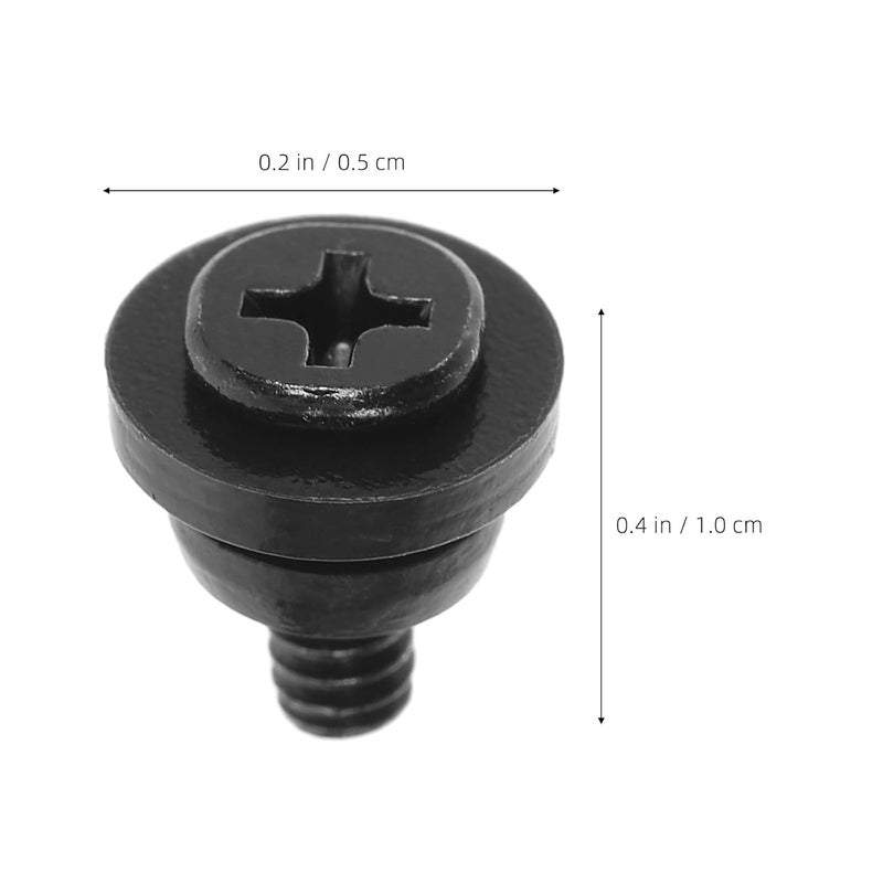 Hard Drive Shock Absorbing Screws 3.5 Inch Mechanical Hard Disk Mounting Screws 10pcs for PC Computer Hard Disk Drive Fixing and Vibration Reduction - Image 2