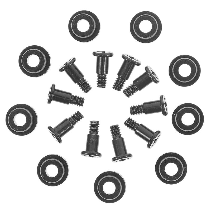 Hard Drive Shock Absorbing Screws 3.5 Inch Mechanical Hard Disk Mounting Screws 10pcs for PC Computer Hard Disk Drive Fixing and Vibration Reduction - Image 1