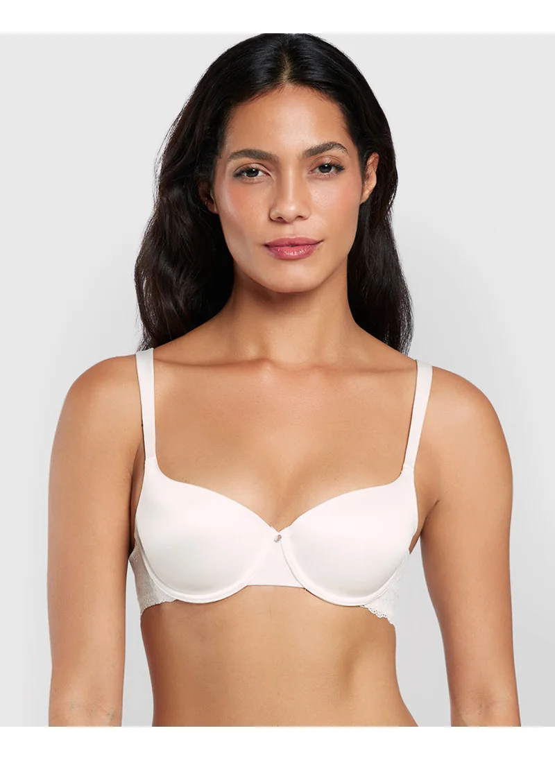 لا سينزا La Senza Lightly Lined Balconette Bra With Lace