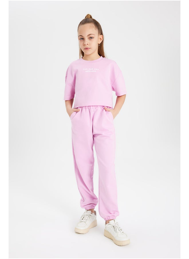 DeFacto - Girl Cropped Fit Knitted Set - 2 Pack - Image 1