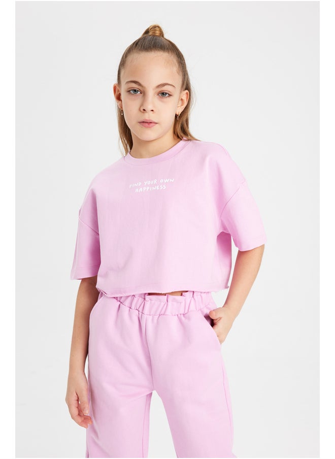 DeFacto - Girl Cropped Fit Knitted Set - 2 Pack - Image 1