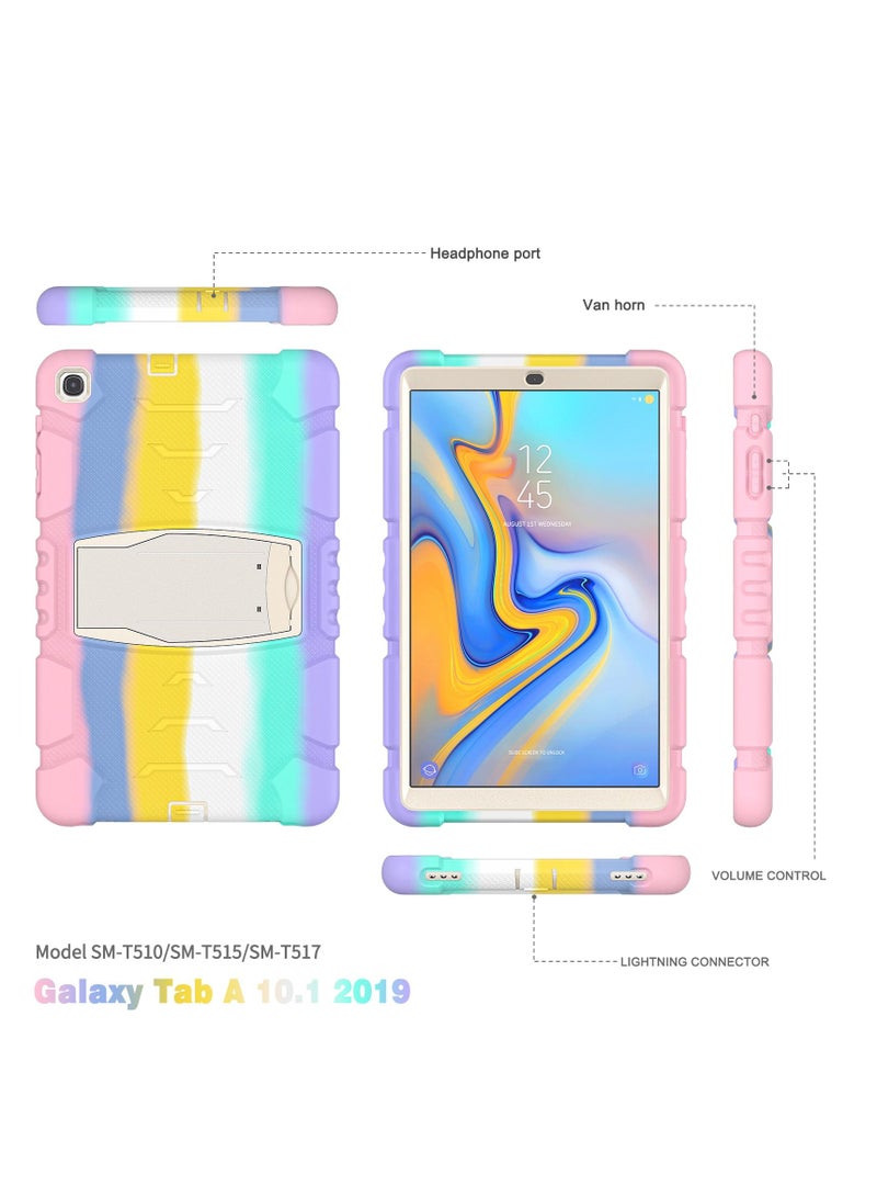 GULFLINK Gulflink Protective Back Case Cover for SAMSUNG Tab A T510/T515 10.1 inch colourful pink - Image 2