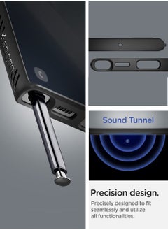 Spigen Liquid Air Samsung Galaxy S22 ULTRA Case Cover - Black  - Image 5