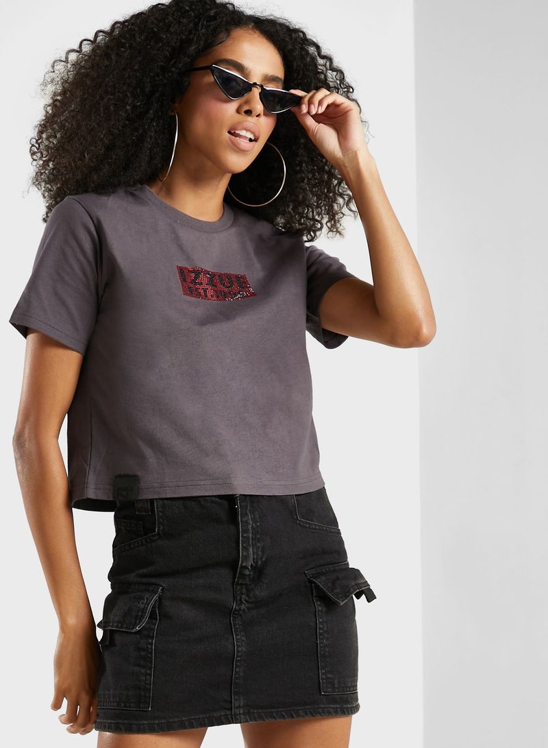 izzue Logo T-Shirt - Image 1
