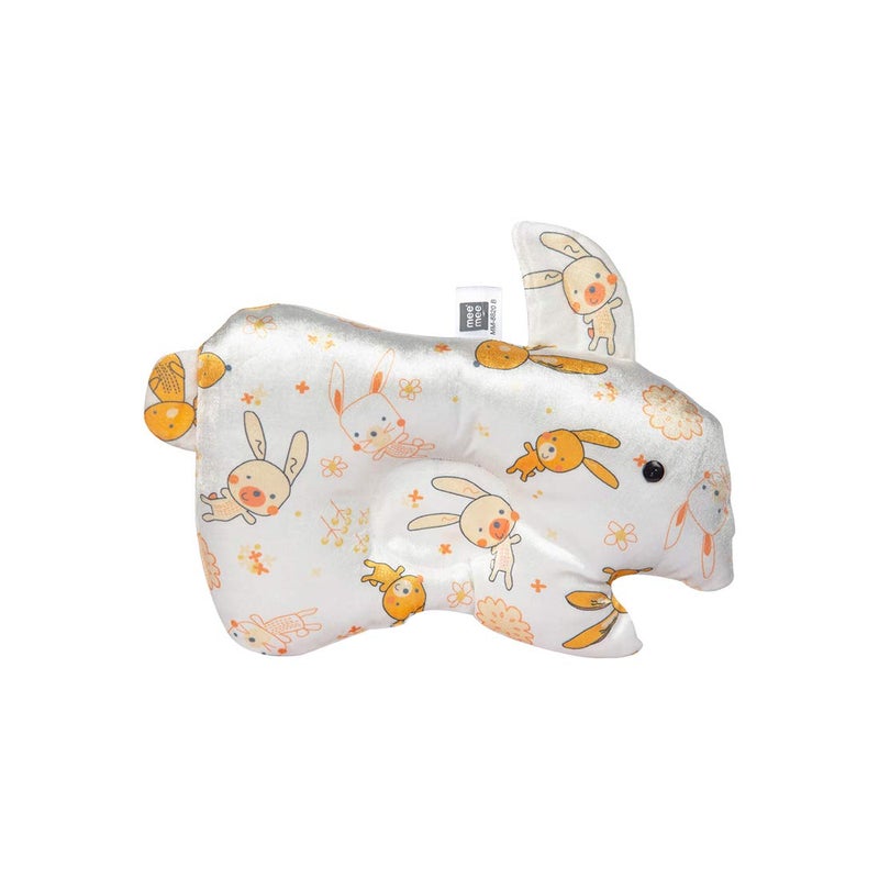 Mee Mee Breathable Baby Pillow with Head Support (Orange) for Babies - Image 2