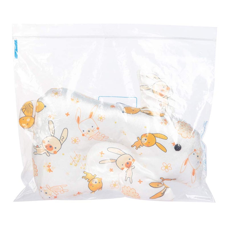 Mee Mee Breathable Baby Pillow with Head Support (Orange) for Babies - Image 3