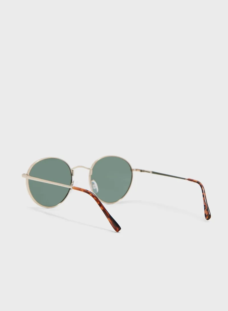 Seventy Five Casual Round Sunglasses