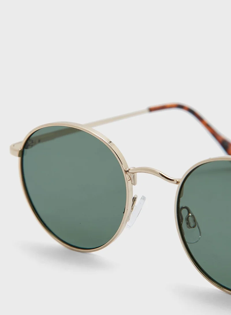 Seventy Five Casual Round Sunglasses