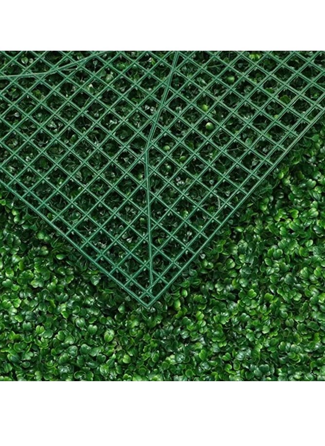 HOME TASTE TOMSUN 12 Pcs Artificial Wall Grass Boxwood Panels Realistic Green Plants for Indoor Outdoor Decoration Privacy Screen Lawn Garden Decor  - Image 5