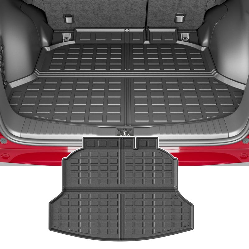 powoq Trunk Mat Compatible with 20122016 Honda CRV Trunk Liner TPE Cargo Liner Cargo Mat Replacement for 2012 2013 2014 2015 2016 Honda CRV Accessories Fit 1216 Model Trunk Mat