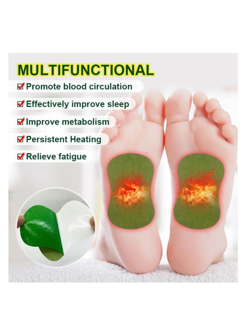 12-Piece Cleansing Detox Foot Pads / Patches Sleeping &Stress Relieve Dehumidification for Feet Care Improve Quality of Sleep - Image 4