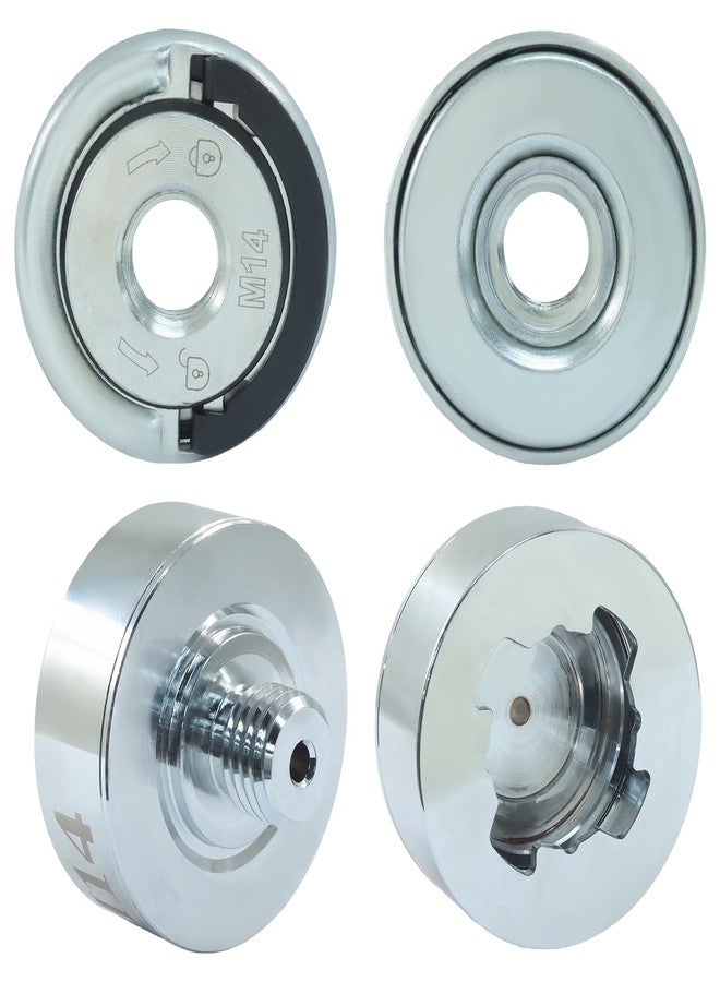 LifCratms XLOCK Adapter to M14 Thread Adapter Kit with Grinder Quick Change Nut, Suitable for 22.23mm Arbor Saw Blades, XLOCK Angle Grinders - Image 2