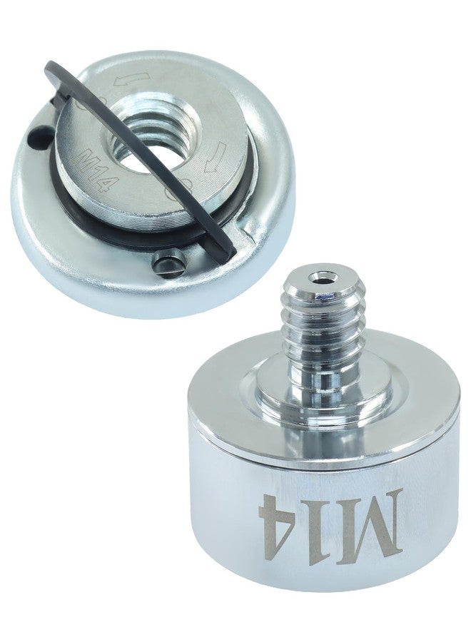 LifCratms XLOCK Adapter to M14 Thread Adapter Kit with Grinder Quick Change Nut, Suitable for 22.23mm Arbor Saw Blades, XLOCK Angle Grinders - Image 1