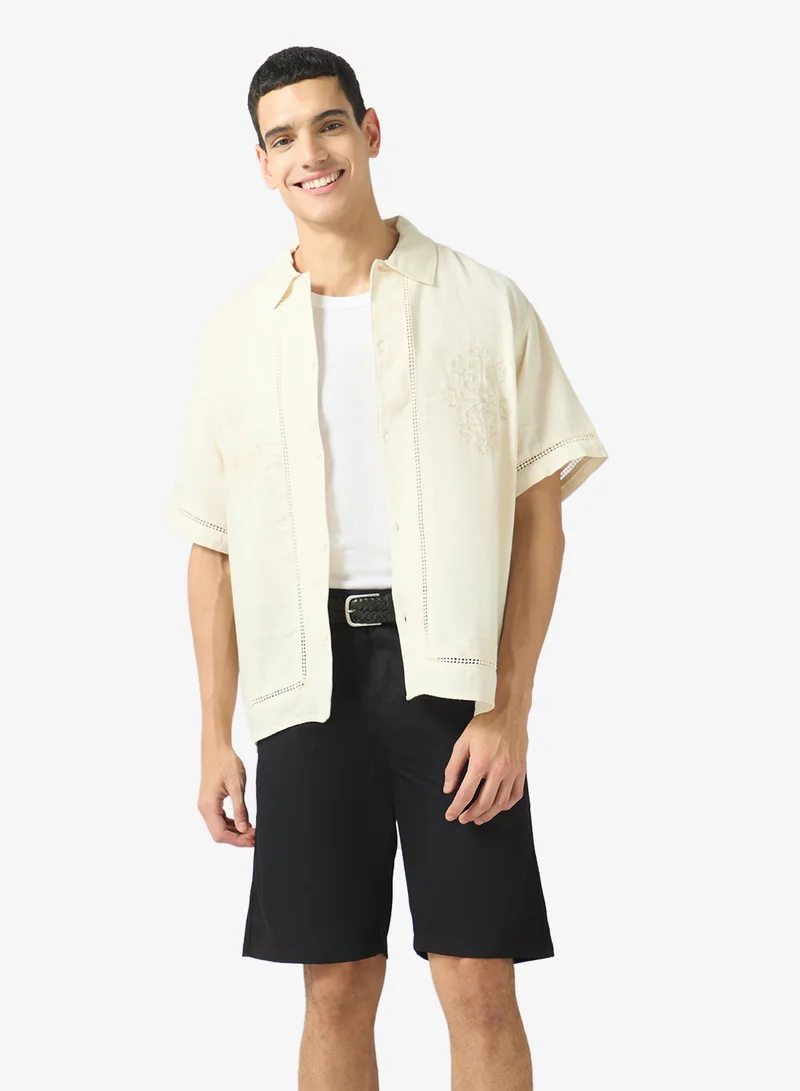 Robert Wood Casual Shorts