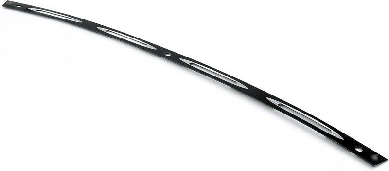 Artudatech Black CNC Cut Windshield Trim for 1996-2013 Electra Street Tri Glide FLHTC - Image 3