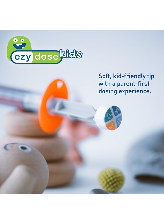 Ezy Dose حقنة فموية للأطفال من EZY DOSE مع موزع وفرشاة تنظيف - Image 4