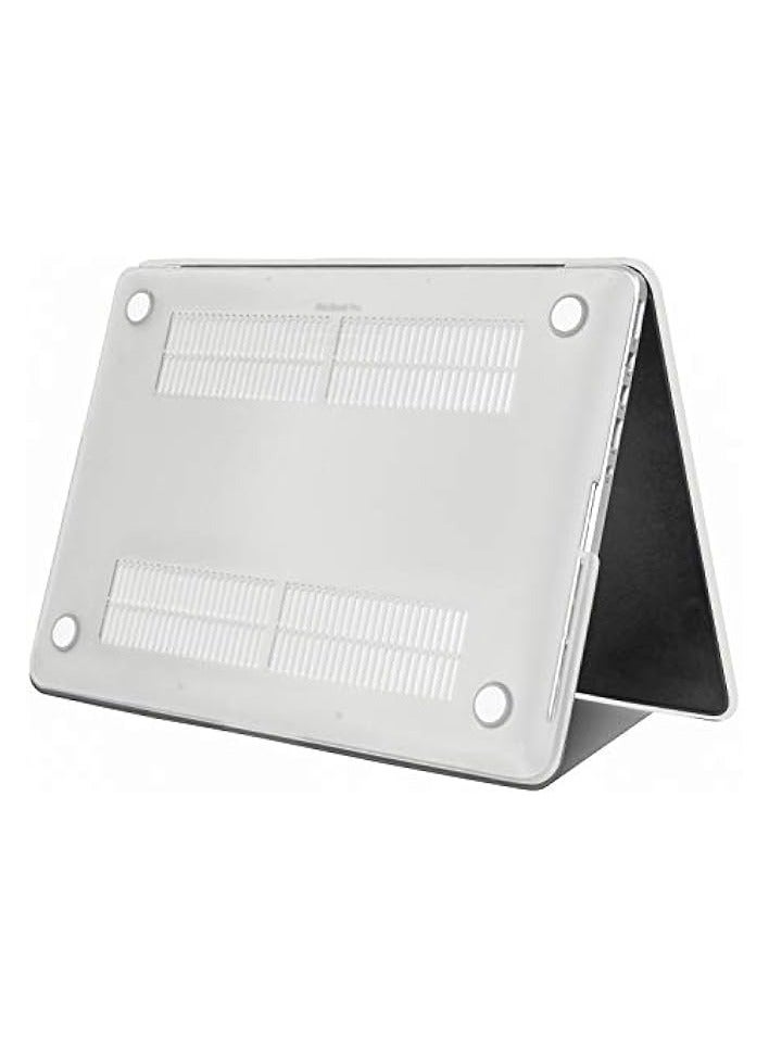 بروماس حافظة ماك بوك برو 13 ريتينا، حافظة بلاستيكية صلبة لجهاز ماك بوك برو ريتينا 13.3 بوصة مع غطاء لوحة مفاتيح شفاف بالاتحاد الأوروبي (Macbook Pro 13 REtina (A1502 &1425)، شفاف) - Image 3