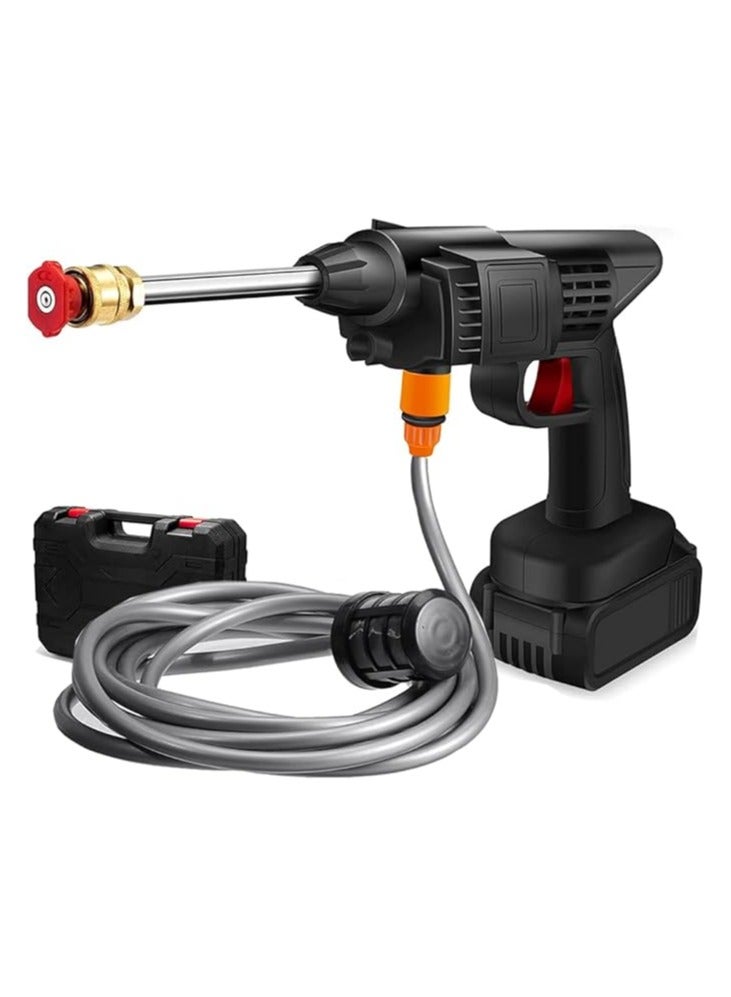 Cordless Rechargeable High Pressure Washer with Foam Bottle with Accessories – Portable and Easy to Use - Image 3
