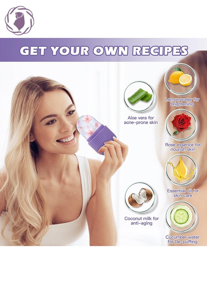 Ice Roller for Face, Beauty Facial Massage, Glow Cube for Face, Skin Care Tools for Eye Wrinkles, Ainkcne Puffiness Relief (Purple) - https://f.nooncdn.com/p/pzsku/Z3707687DF38AE2E1BA04Z/45/1746509428/b88a7fd7-1b05-4c2c-80c1-6659911ce257.jpg?width=original