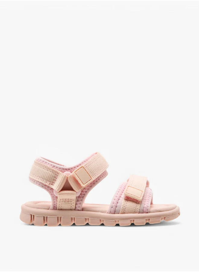 Barefeet Textured Floaters with Hook and Loop Closure