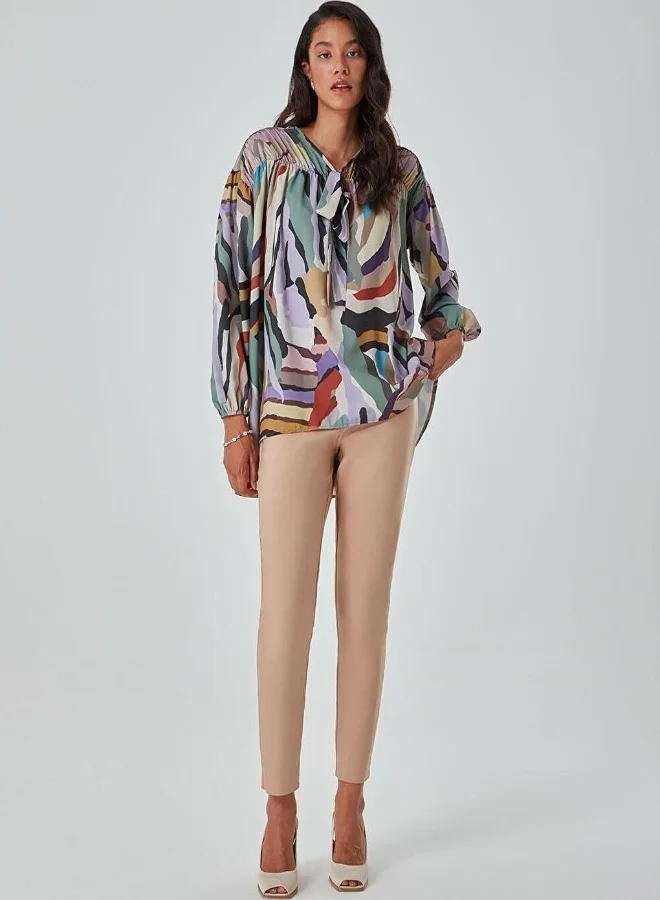 ميزال MIZALLE COLORFUL ZEBRA TUNIC
