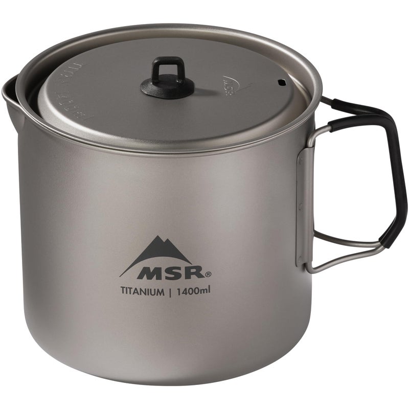 MSR Titan Titanium Camping Kettle, 1400 mL - Image 1