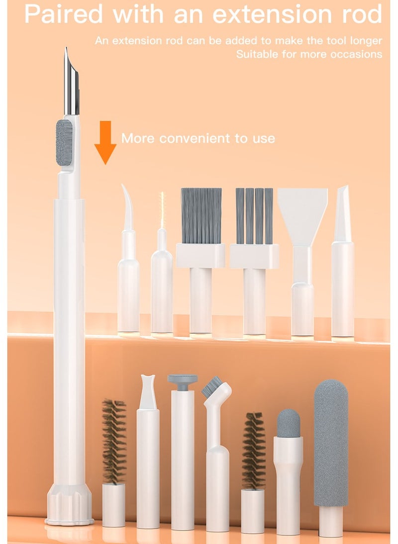 32-in-1 Multi-Purpose Cleaning Tool for Smartphones, Earphones, Laptops, Keyboards, and Camera Sensors – Deep Cleaning, Easy Screen Cleaning, Cable Maintenance, with Built-In SD/Sim/Game Card Slots - Image 4