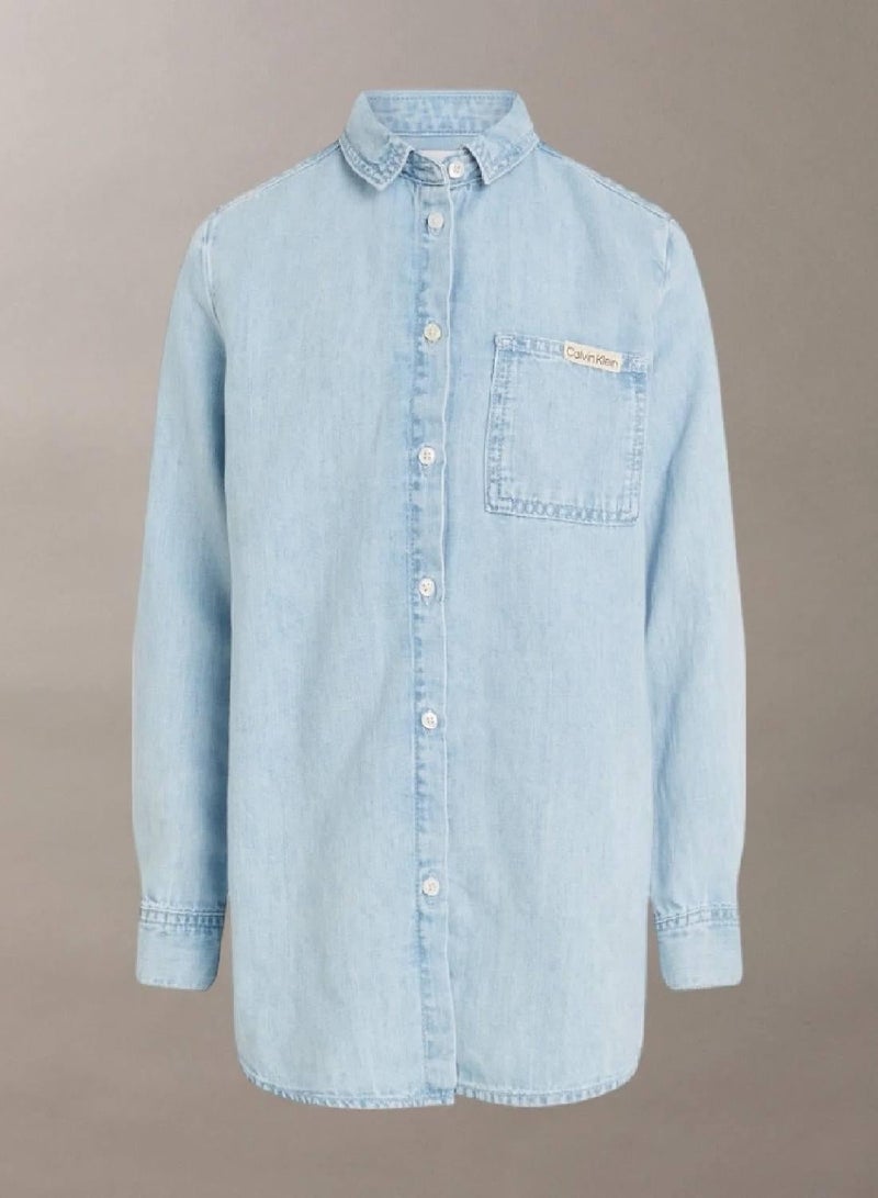 CALVIN KLEIN Denim Shirt - Image 4