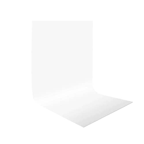 SMILEDRIVE® Photography Background Sheets - Backdrop Sheets 60 x 120 cm Waterproof Wrinklefree PVC Material (White) - Image 4