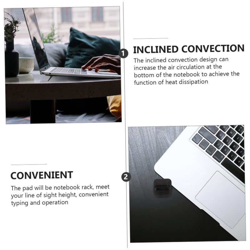 Adjustable Folding Laptop Stand Portable Heat Dissipation Rack Ergonomic Space Saving Desktop Holder - Image 3