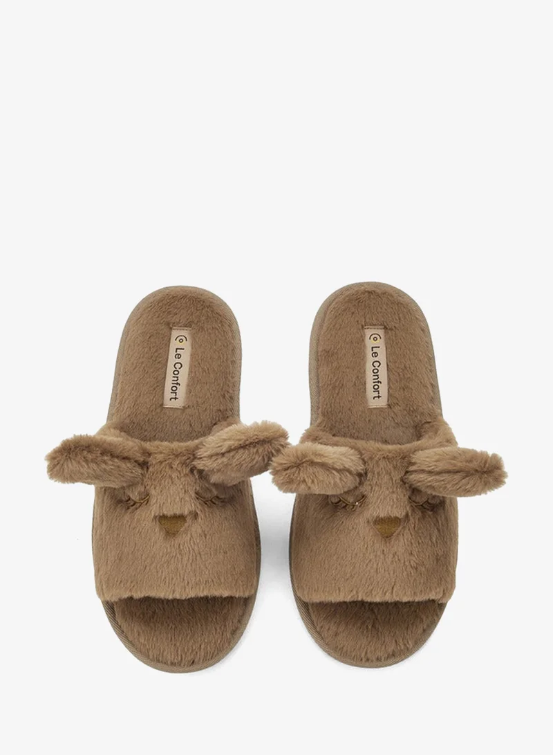 Le Confort  Women Ear Applique Bedroom Slippers for Women | Best Price UAE
