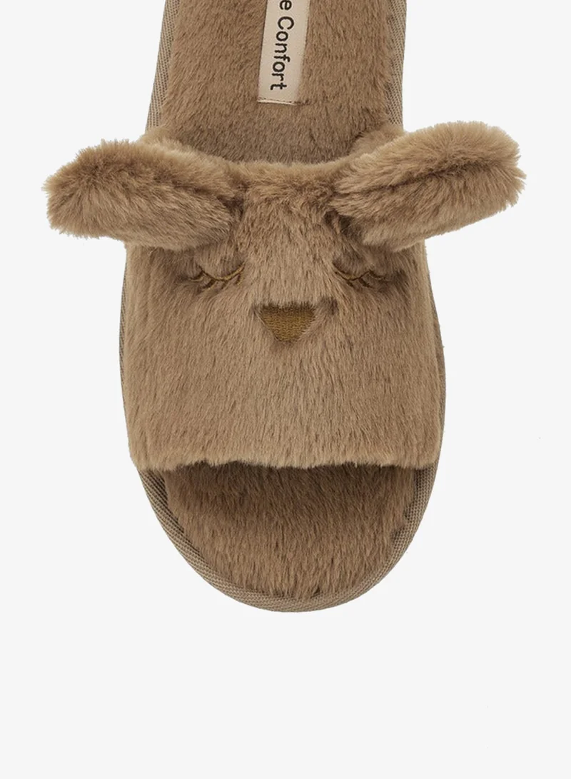 Le Confort  Women Ear Applique Bedroom Slippers for Women | Best Price UAE