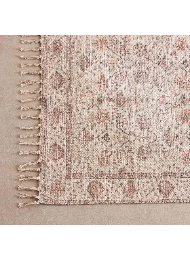 Home Box Glimmer Juana Handmade Printed Dhurrie 80 x 150 cm