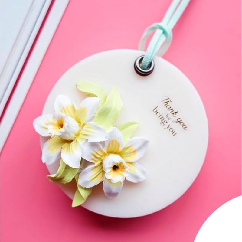 Skytail قالب شمعة زنبق سكاي تايل قوالب زهور لصنع الشموع المعطرة شمع الشموع العلاج العطري الشوكولاتة الفوندان حلوى تزيين الكعك فن الطين البوليمر قوالب الراتنج قوالب الصابون افعلها بنفسك قالب الكعكة - Image 4