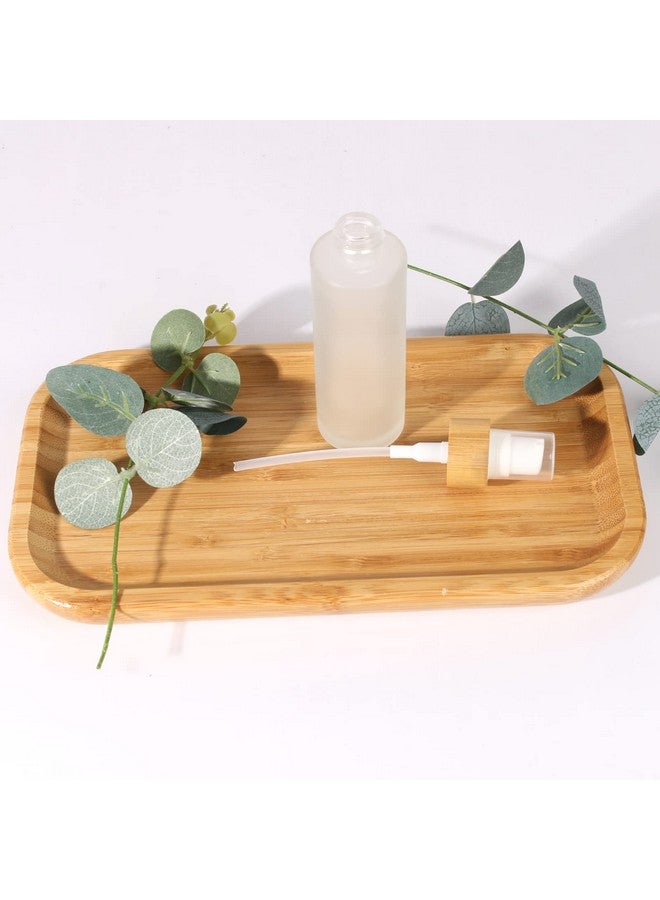 COSIDEA 6Piece Empty Bamboo 60 Ml Frosted Glass Bottle With Lotion Pump 2 Oz Serum Glass Bottles (Bamboo Lotion) - Image 4