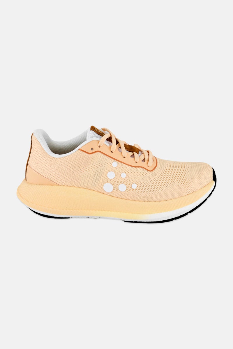 Craft Women Pacer 2 Lace Up Running Shoes, Beige - Image 4